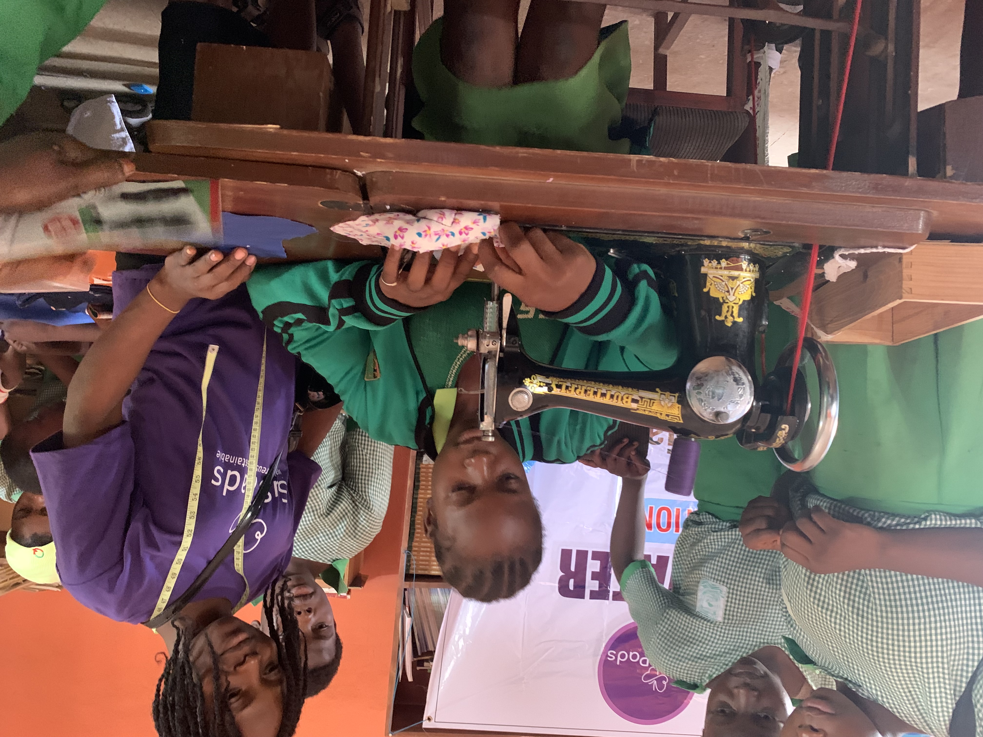 Reusable Pad training in Nigeria Sowing Pad